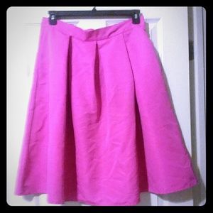 NY&C pleated high waist skirt w/ POCKETS
